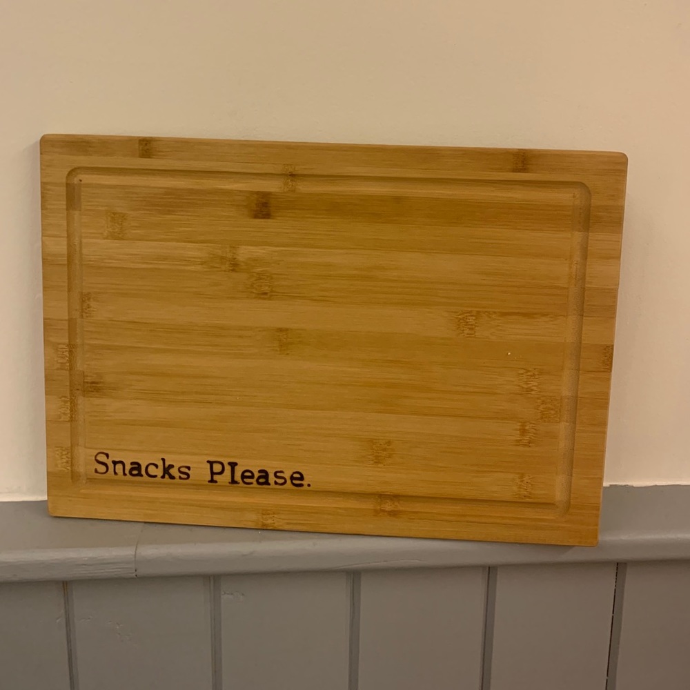 Snacks please charcuterie board